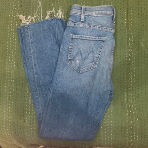 Mother Jeans Hustler Ankle Fray